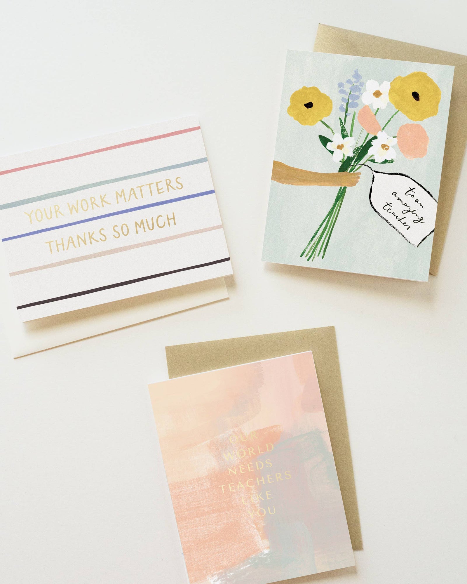 Our Heiday Cards To An Amazing Teacher Card