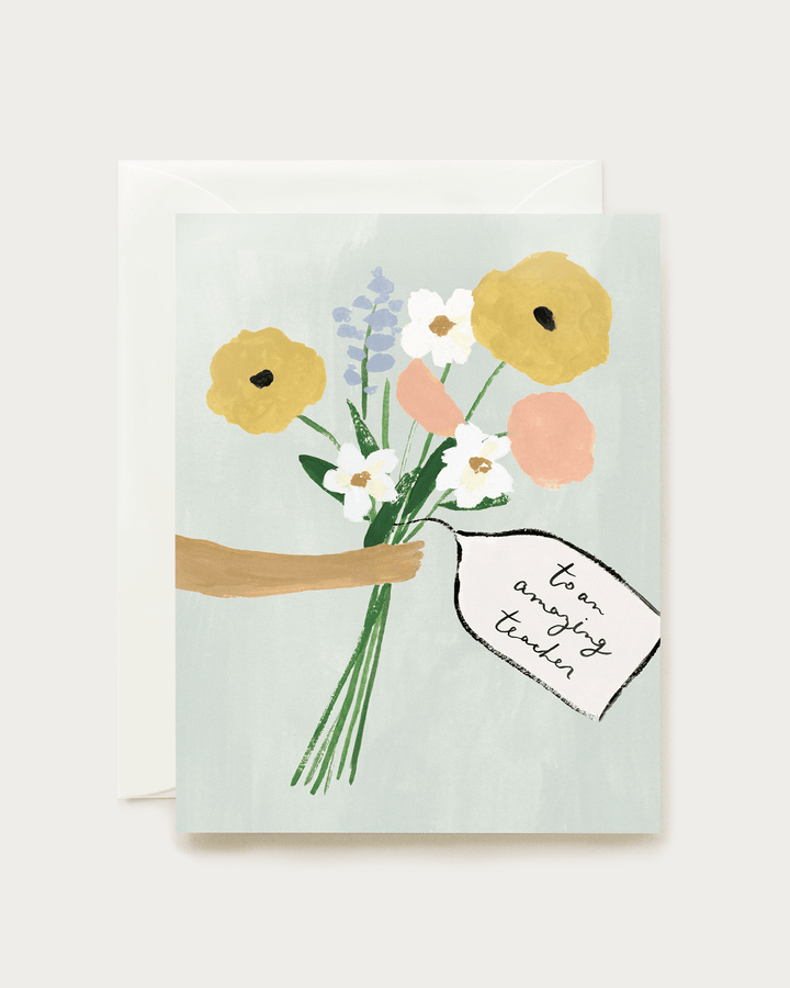 Our Heiday Cards To An Amazing Teacher Card