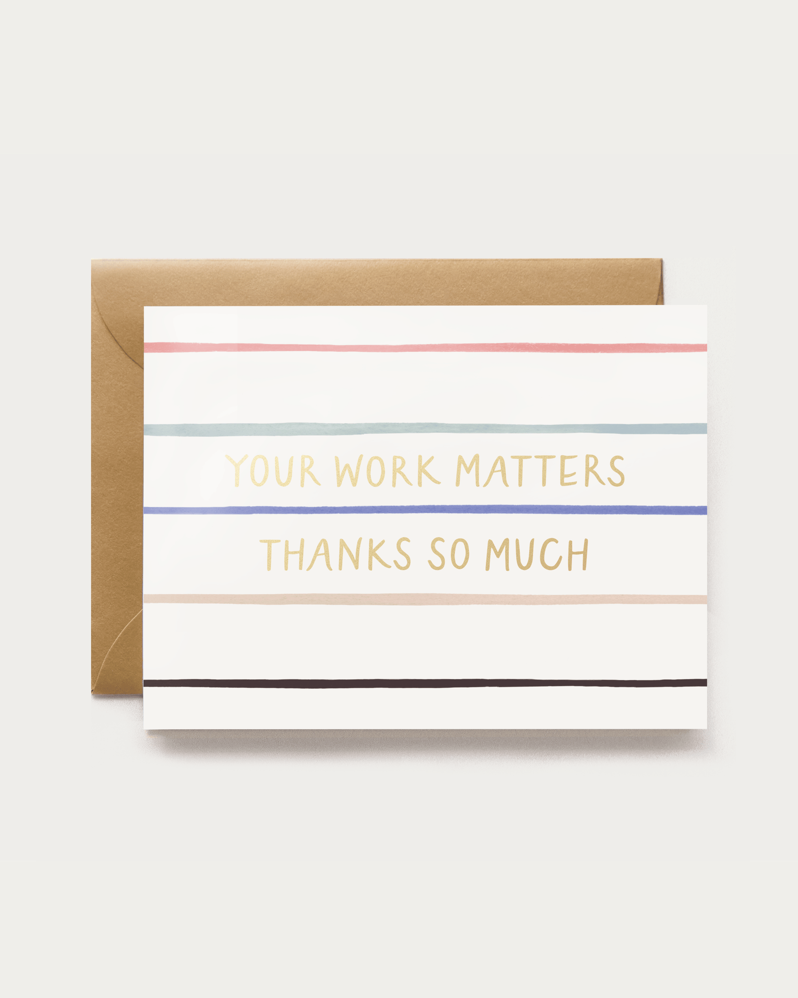Our Heiday Cards Your Work Matters Card