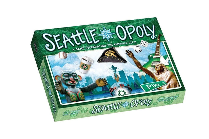 Outset Media Board Game Seattle-Opoly Board Game