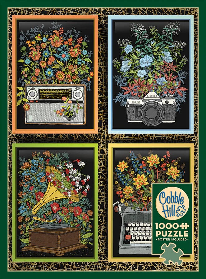Outset Media Puzzles Floral Objects | 1000 Piece
