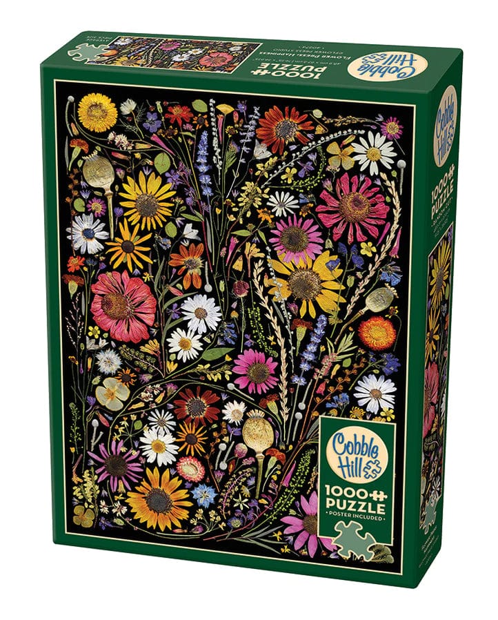 Outset Media Puzzles Flower Press: Happiness | 1000 Piece