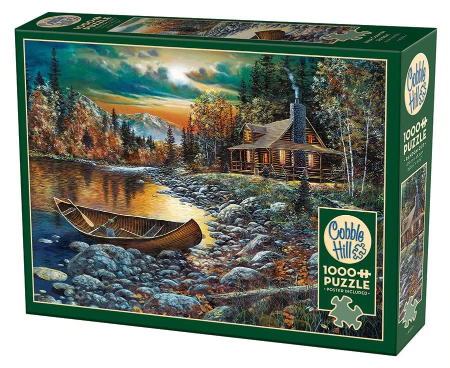 Outset Media Puzzles High Country Retreat Puzzle - 1000 Piece | Cobble Hill