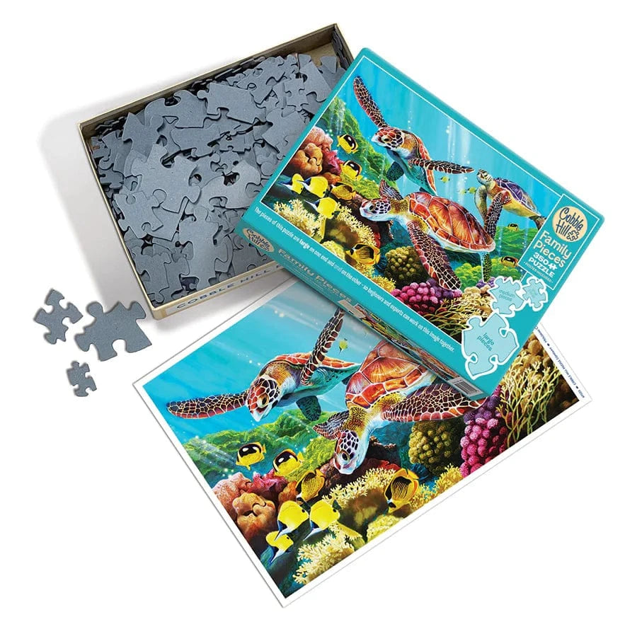 Outset Media Puzzles Molokini Current Family Puzzle - 350 Piece | Cobble Hill