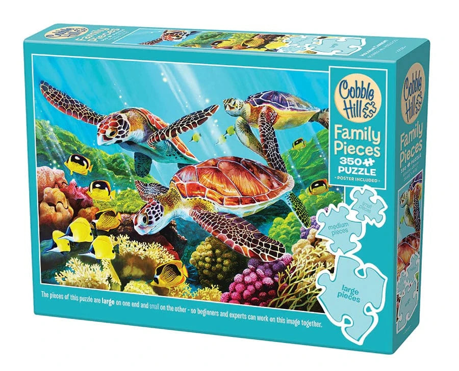 Outset Media Puzzles Molokini Current Family Puzzle - 350 Piece | Cobble Hill