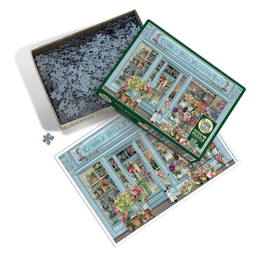 Outset Media Puzzles Parisian Flowers Puzzle - 1000 Piece | Cobble Hill