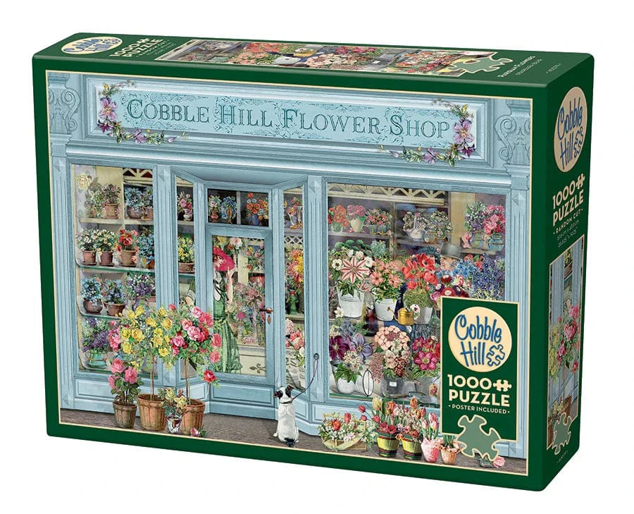 Outset Media Puzzles Parisian Flowers Puzzle - 1000 Piece | Cobble Hill