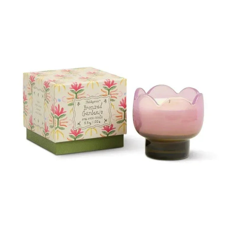 Paddywax Gifts Bronzed Gardenia - Tulip 5.5 oz Candle