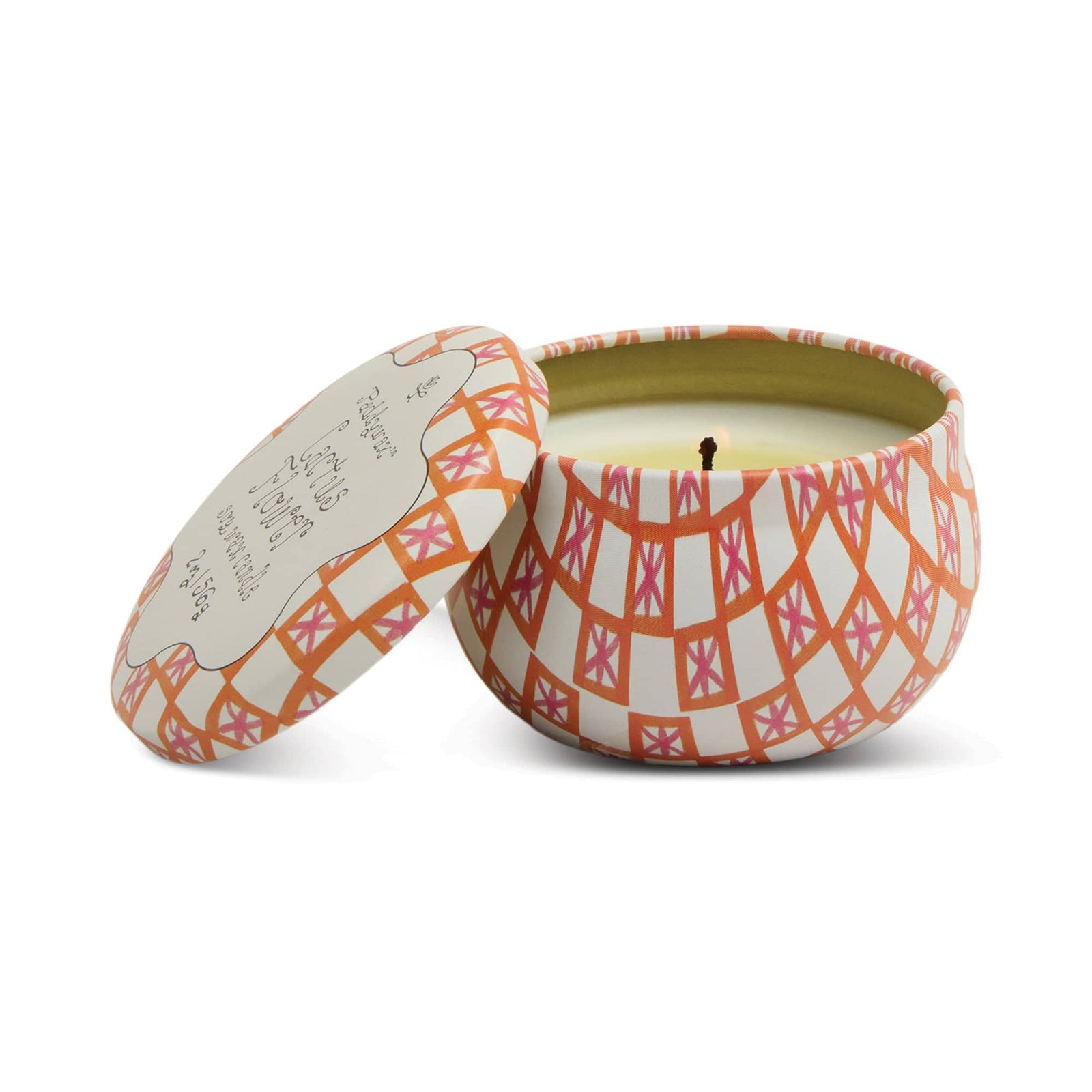 Paddywax Gifts Cactus Flower - Tulip Printed Tin Candle