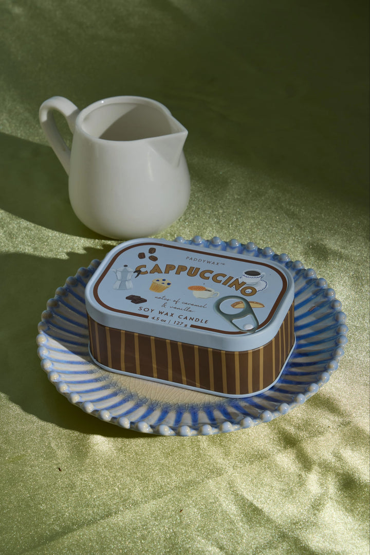 Paddywax Gifts Cappuccino - Bistro Tin 4.5 oz Candle