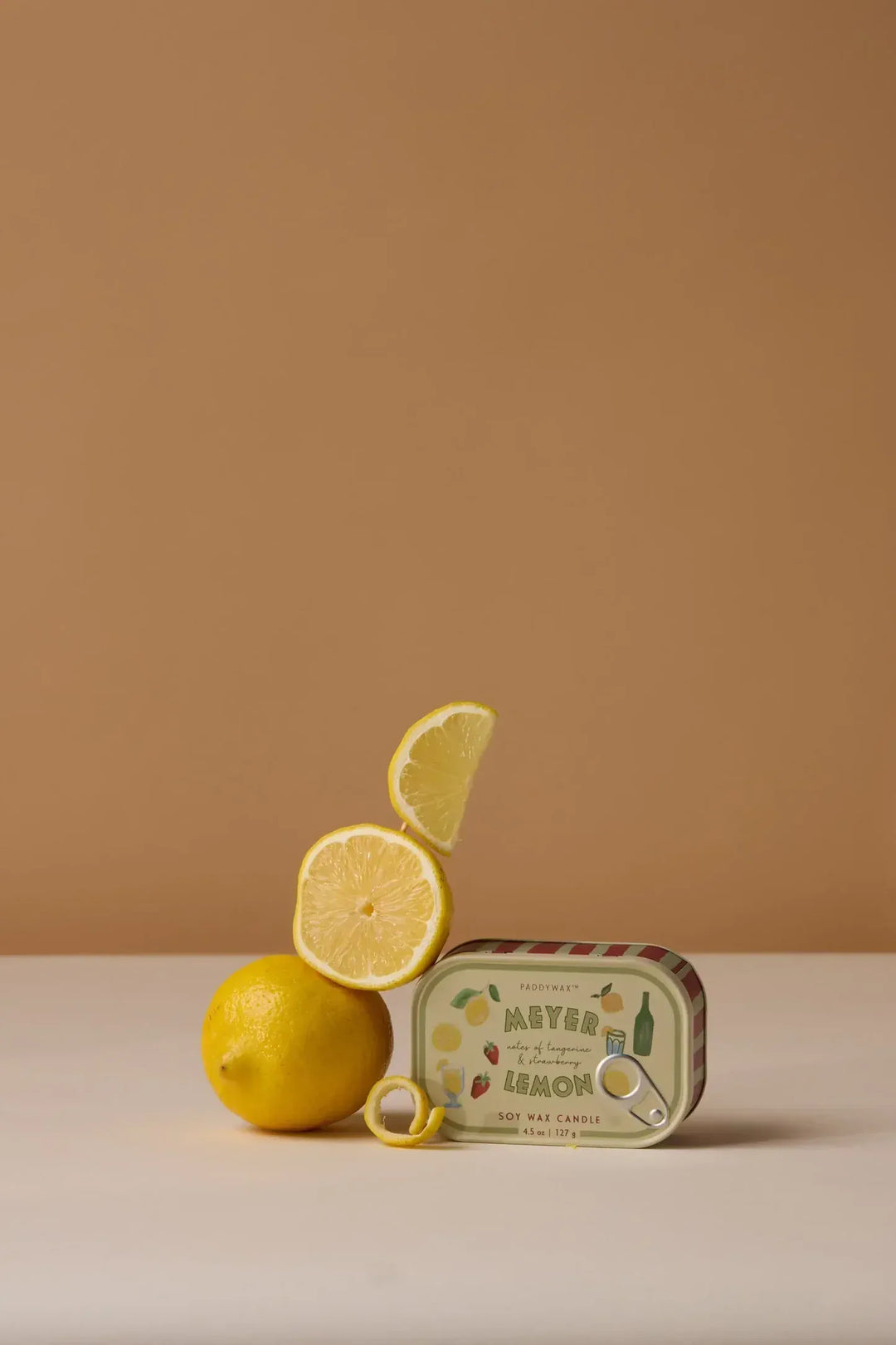 Paddywax Gifts Meyer Lemon - Bistro Tin 4.5 oz Candle
