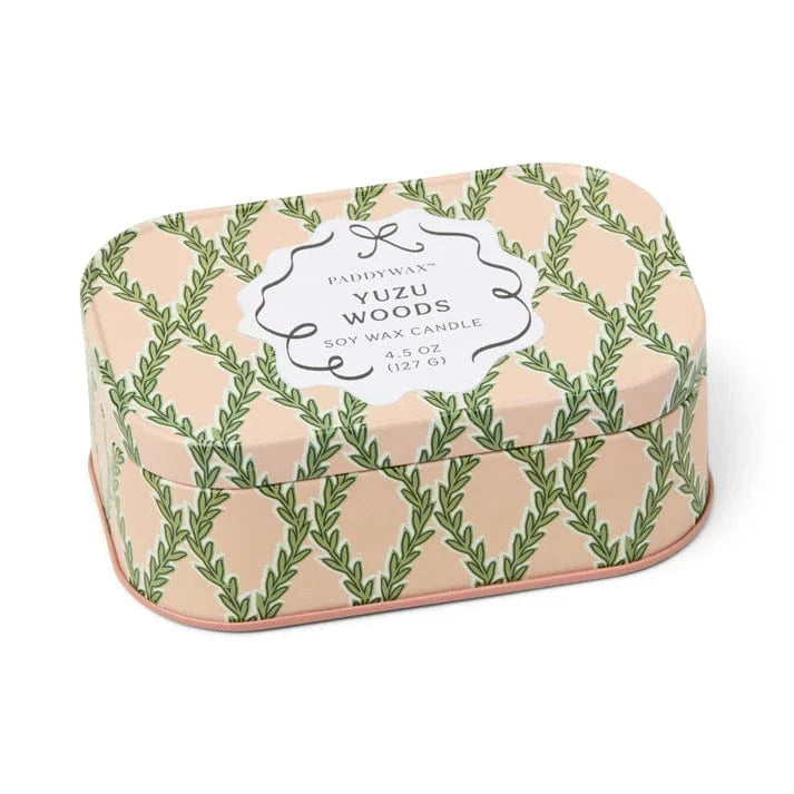 Paddywax Gifts Yuzu Woods - 4.5 oz Tin Candle