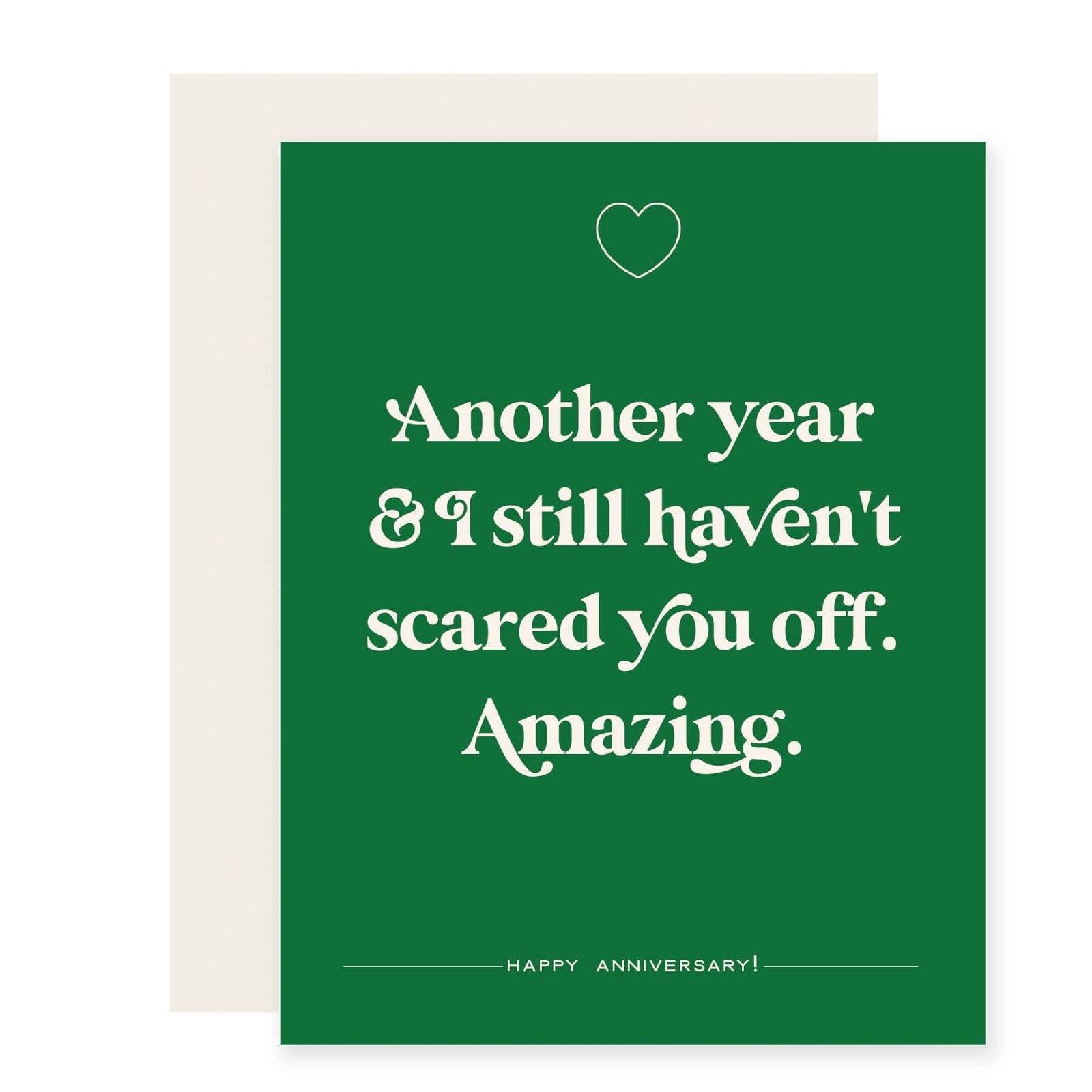 Paloma Paper Co. Cards Haven't Scared You Off | Anniversary Card