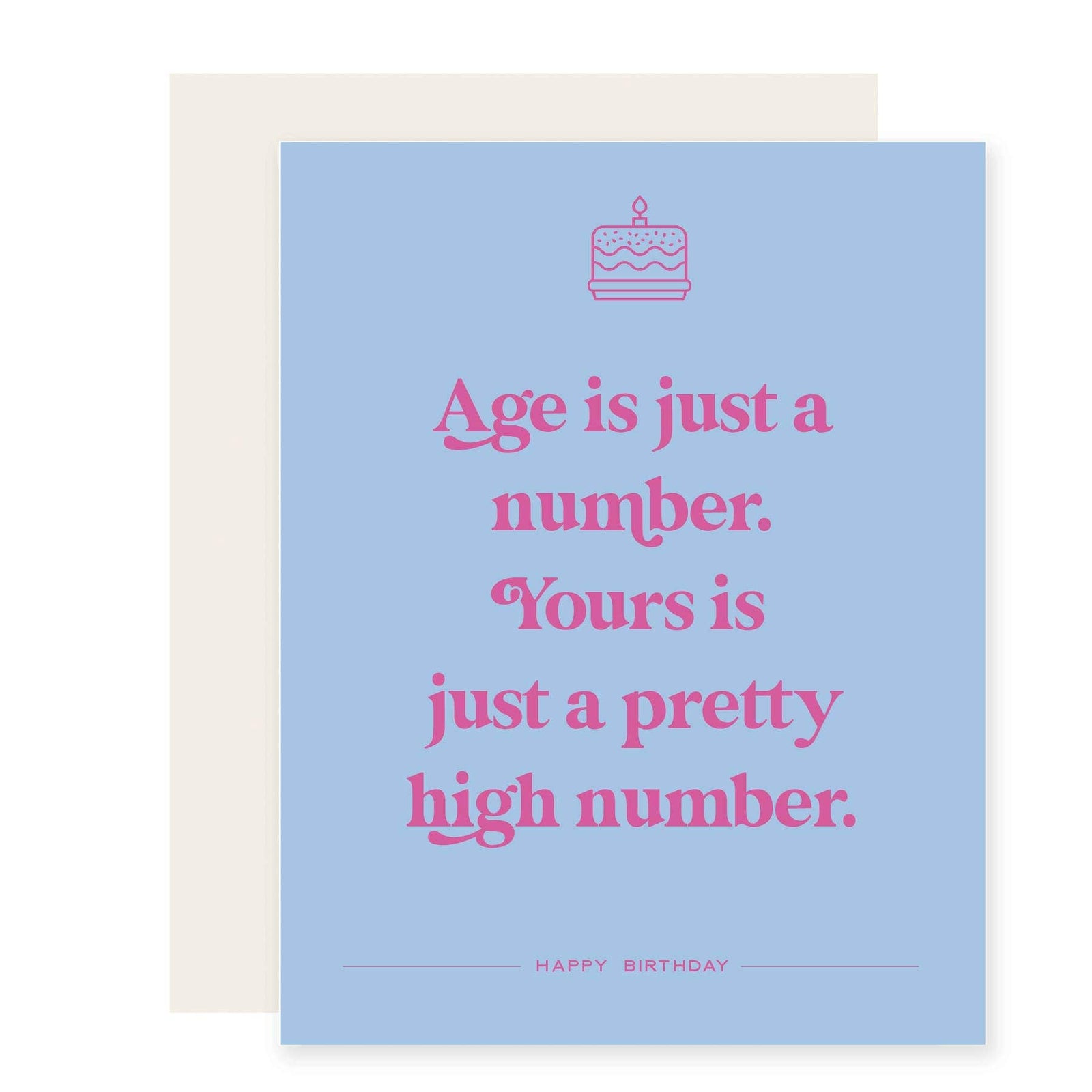 Paloma Paper Co. Cards Pretty High Number | Birthday Card