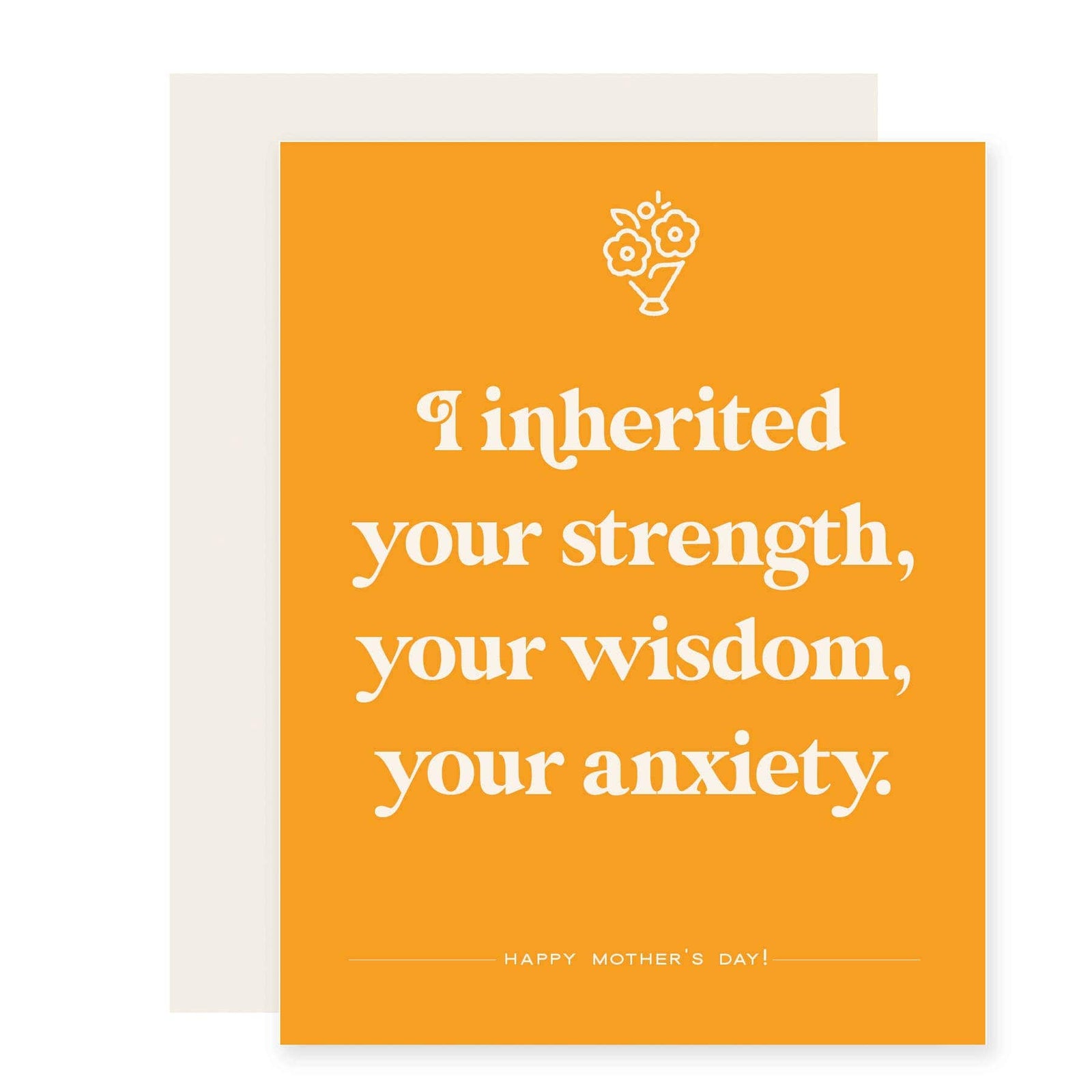 Paloma Paper Co. Cards Strength, Wisdom, Anxiety | Mother's Day Card