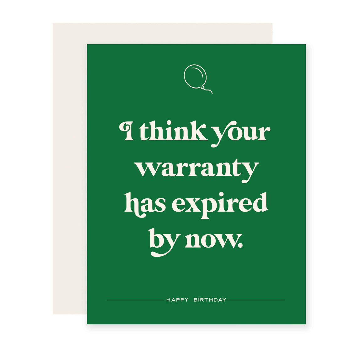 Paloma Paper Co. Cards Warranty Expired | Birthday Card