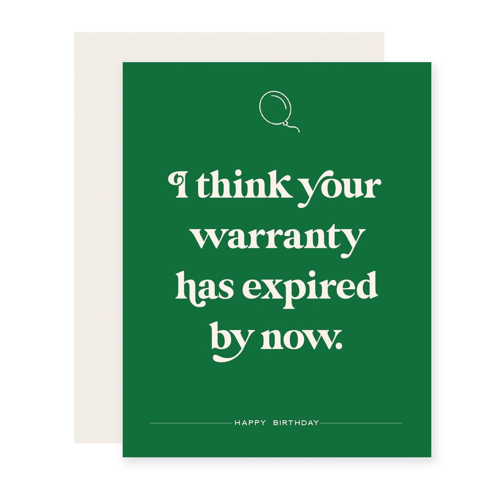 Paloma Paper Co. Cards Warranty Expired | Birthday Card