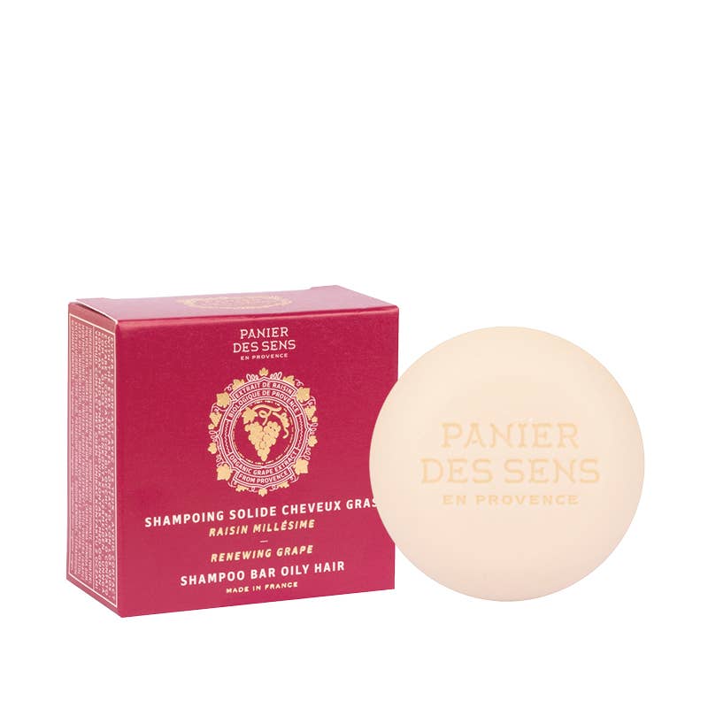 PANIER DES SENS White Grape Shampoo Bar for Oily Hair