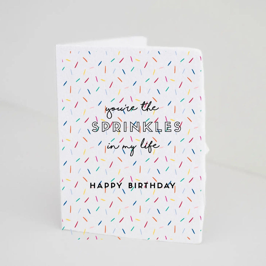 Paper Baristas Card You're The Sprinkles Birthday A2 Greeting Card