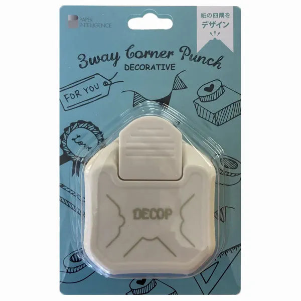 Paper Intelligence Paper 3 Way Decorative Corner Craft Punch