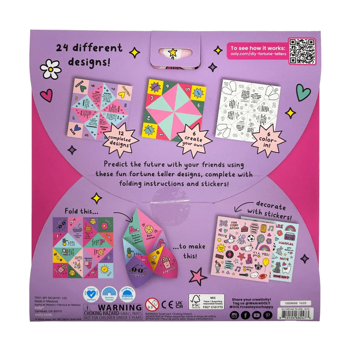 Paper Luxe Baby DIY Fortune Tellers Activity Kit