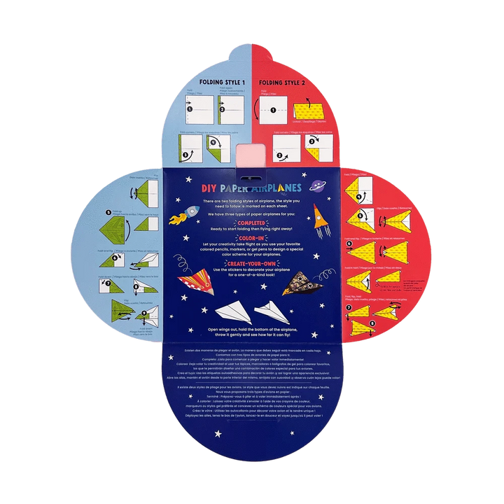 Paper Luxe Baby DIY Paper Airplanes Activity Kit