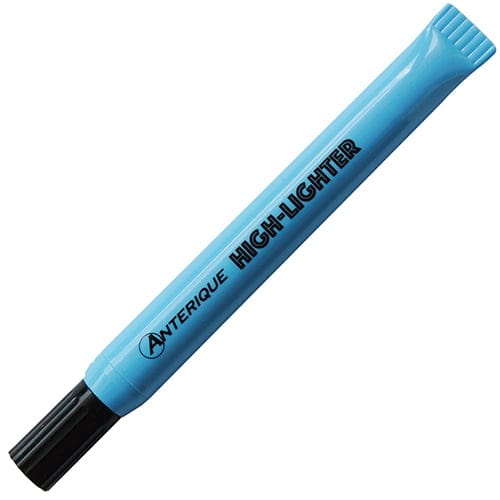 Paper Luxe Blue Anterique Fluorescent Markers Highlighters