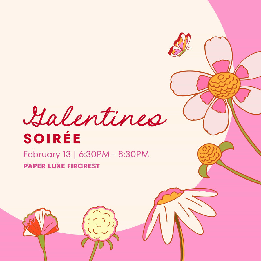 Paper Luxe Event Tickets Galentines Soirée 2025 in Fircrest