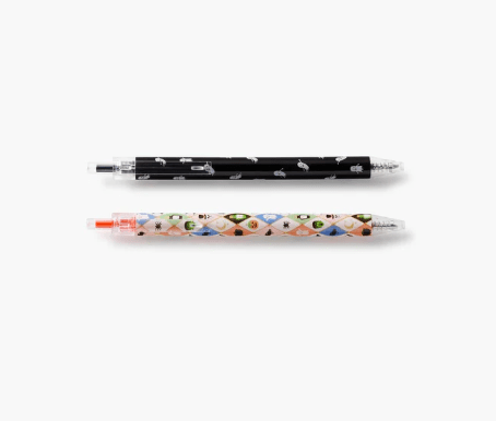 Paper Luxe Holiday Halloween Argyle Gel Pen Set