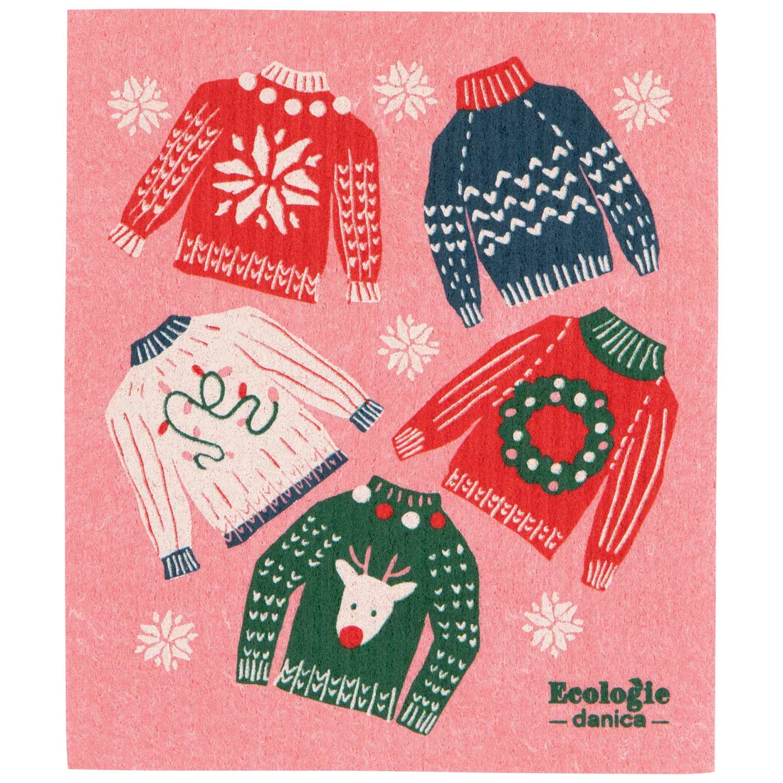 Paper Luxe Home Merry Knitmas Swedish Dishcloth