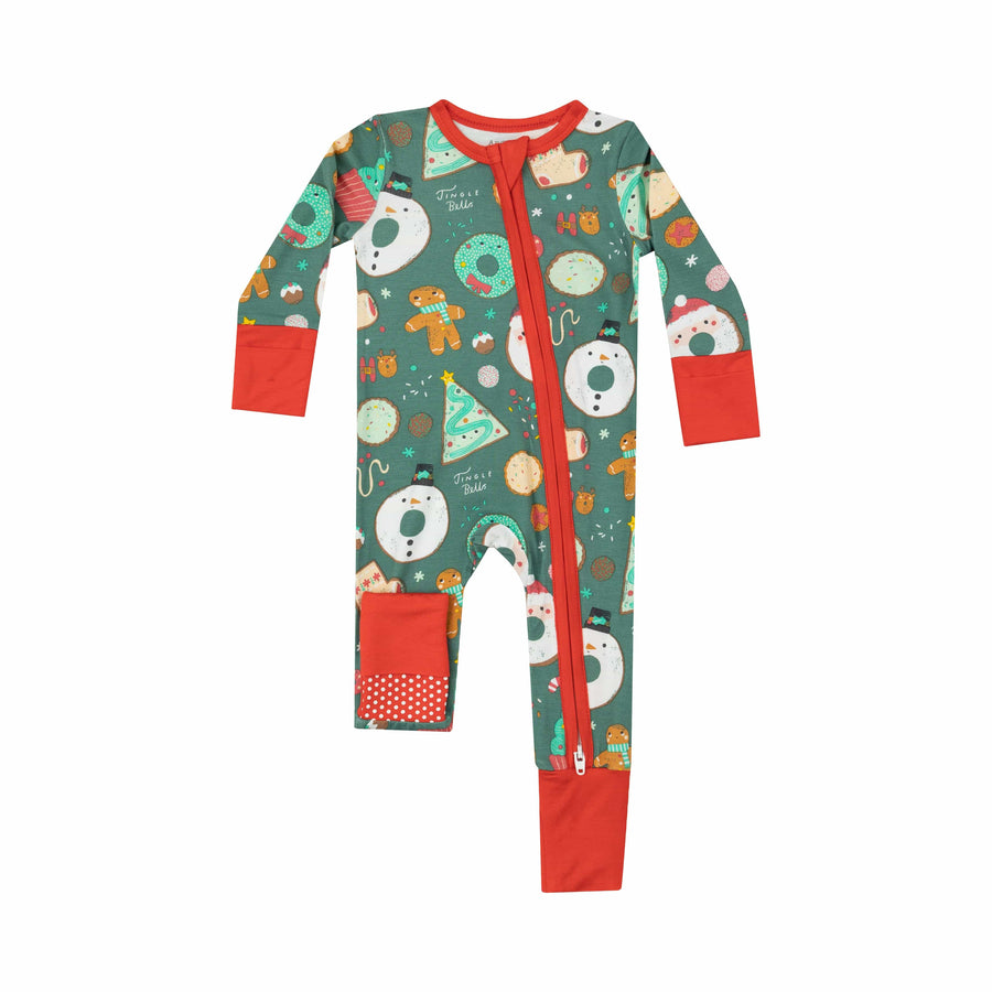 Paper Luxe Jumpsuits & Rompers Christmas Treats 2 Way Zipper Romper