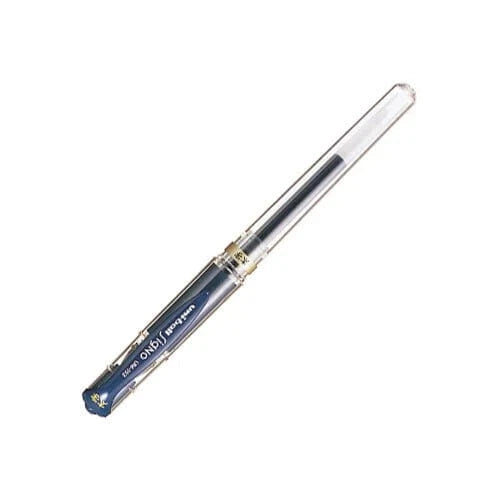 Paper Luxe Paper Blue-Black Uni-Ball Signo UM-153 Gel Pen, 1.0 mm