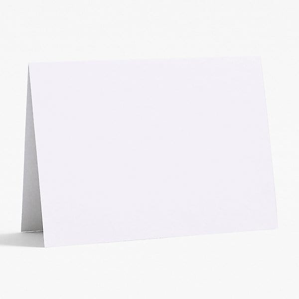 Paper Luxe Paper Goods Pure White A6 Folded Notes - Set of 10