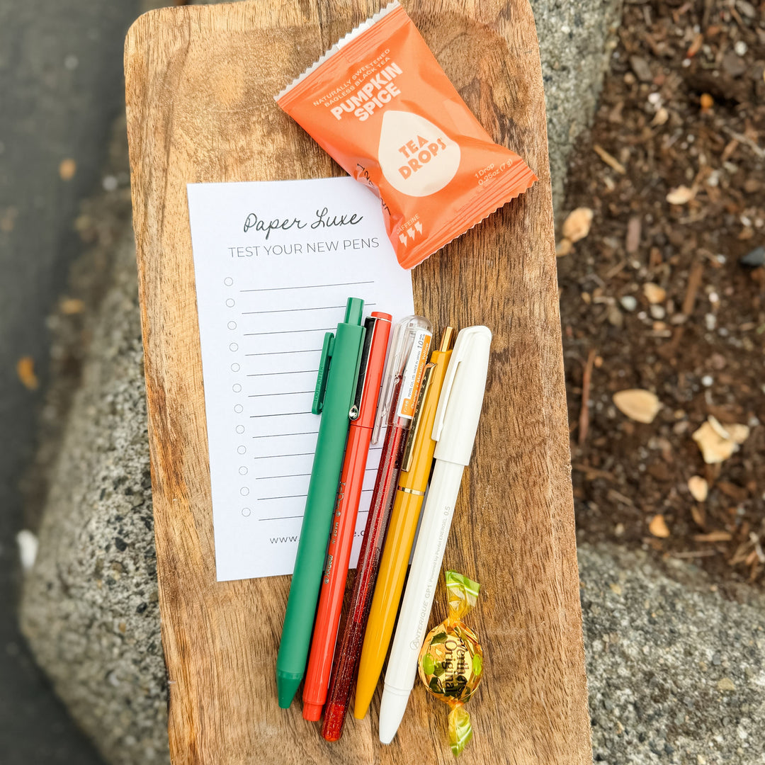 Paper Luxe Paper Limited Edition Fall Pen Pack 2026