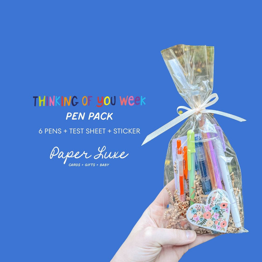 Paper Luxe Pens Limited Edition Thinking of You Week Pen Pack