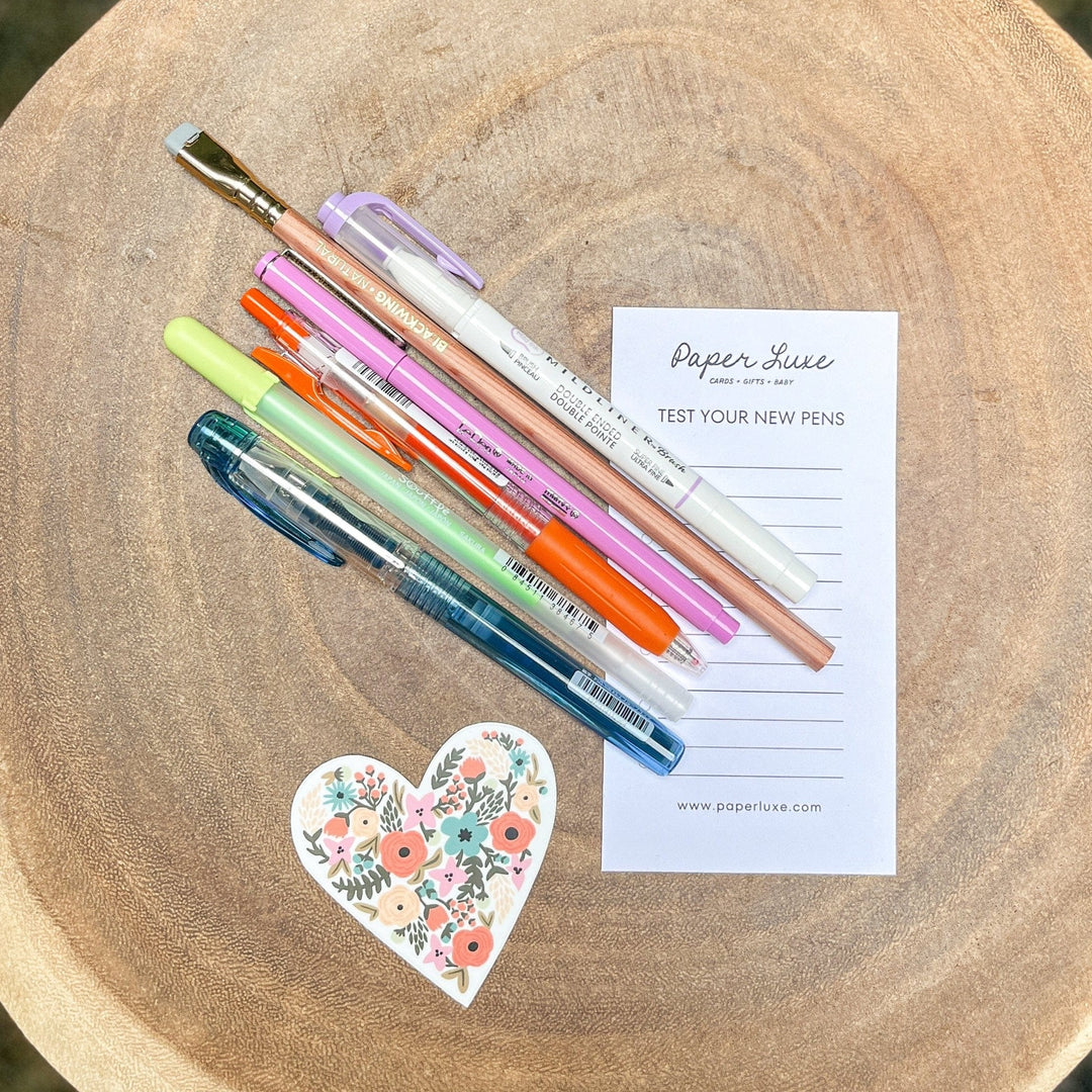 Paper Luxe Pens Limited Edition Thinking of You Week Pen Pack