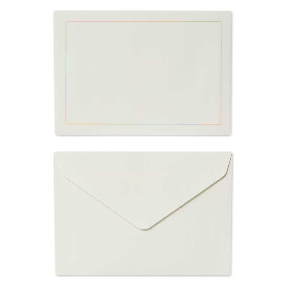 Paper Luxe Stationery Rainbow Letter Set - Made in Japan