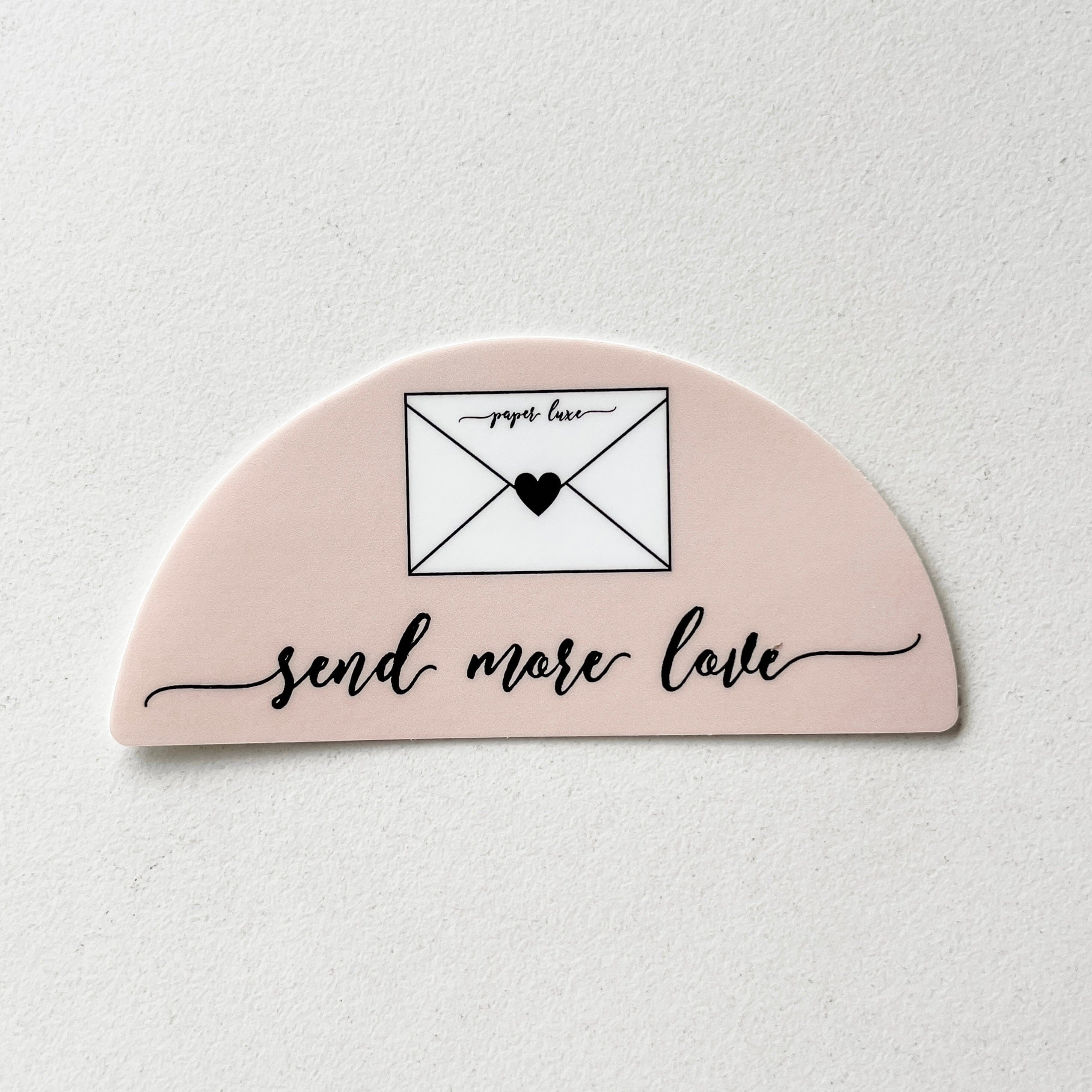 Letter Send Sticker Send More Love Sticker by Paper Luxe