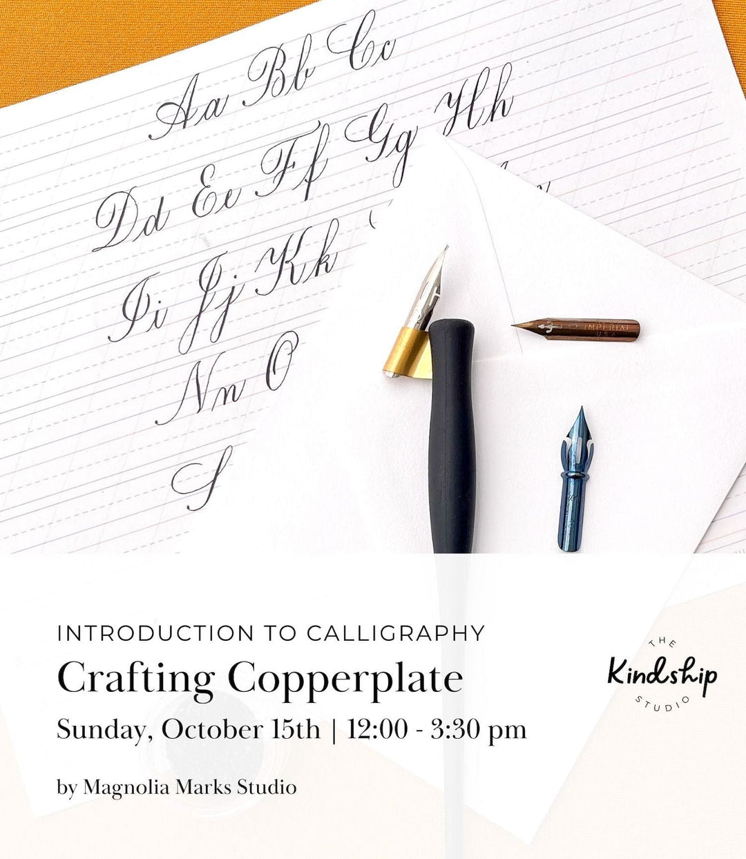 Paper Luxe Workshop Crafting Copperplate Workshop