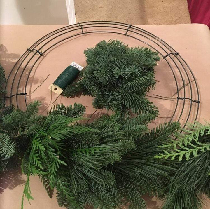 Paper Luxe Workshop Festive Holiday Wreath Making Workshop in Gig Harbor - Thursday, 11/16/23