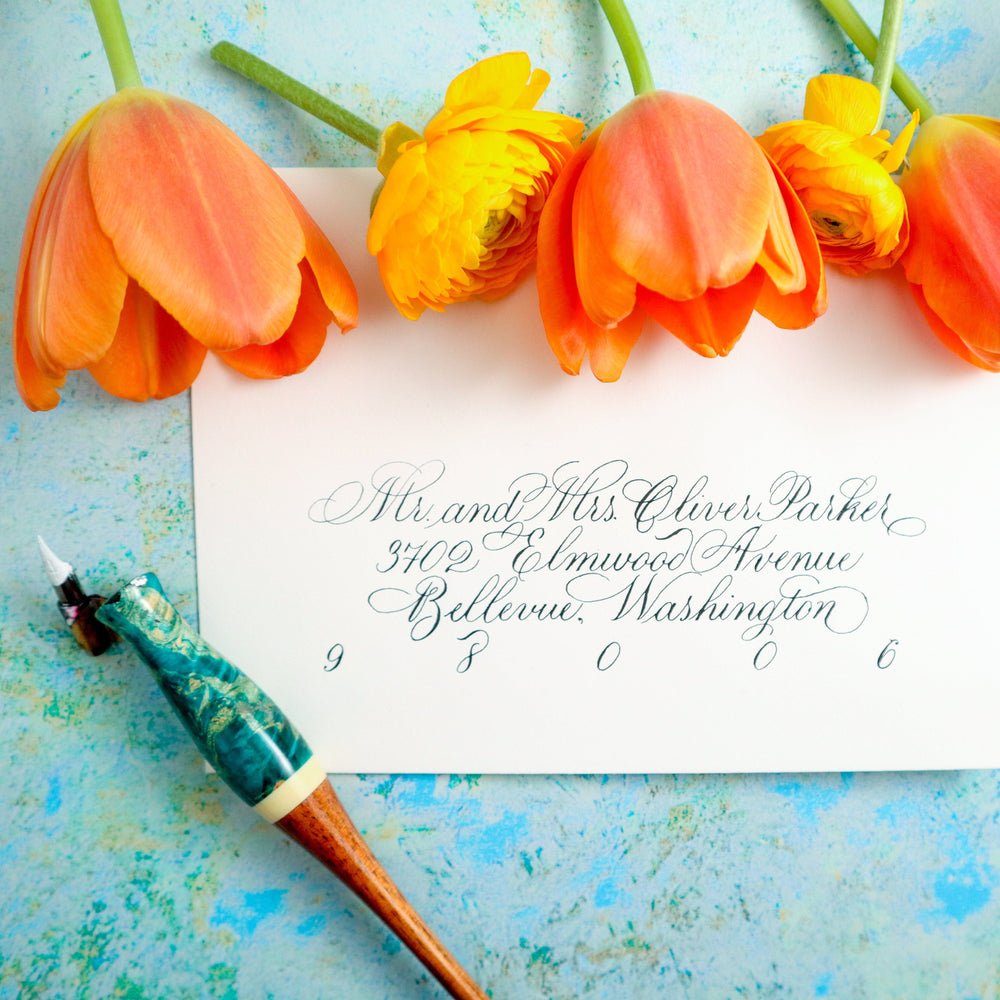 Paper Luxe Workshop Flourished Calligraphy Workshop - Sunday, 6/8/25