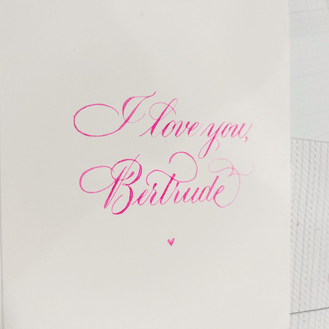 Paper Luxe Workshop Flourished Calligraphy Workshop - Sunday, 6/8/25