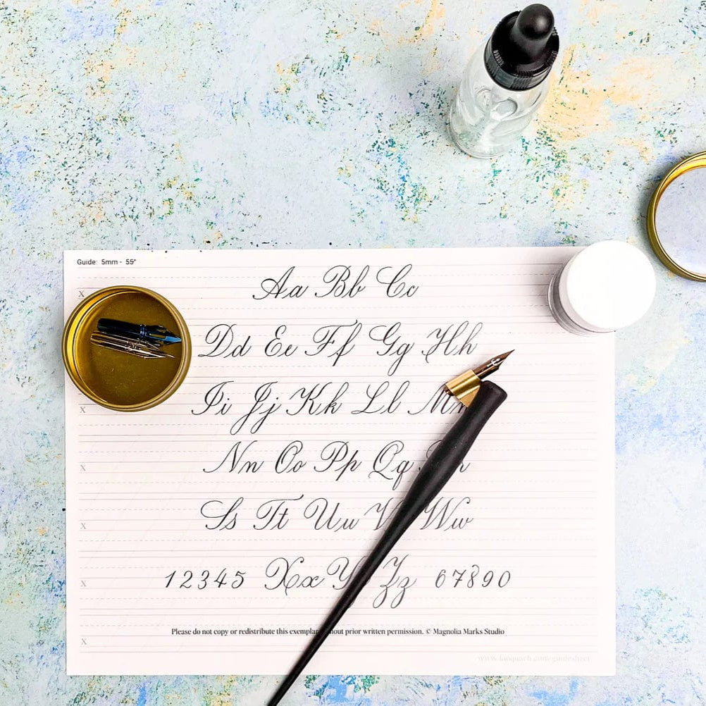 Paper Luxe Workshop Intro to Calligraphy Workshop - Sunday, 4/7/24