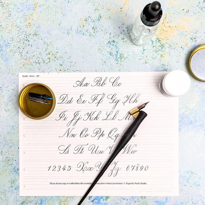 Paper Luxe Workshop Intro to Calligraphy Workshop - Sunday, 4/7/24