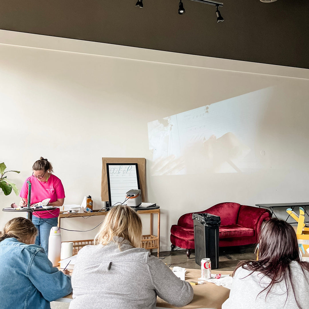 Paper Luxe Workshop Intro to Copperplate Calligraphy - Sunday, 11/9/25