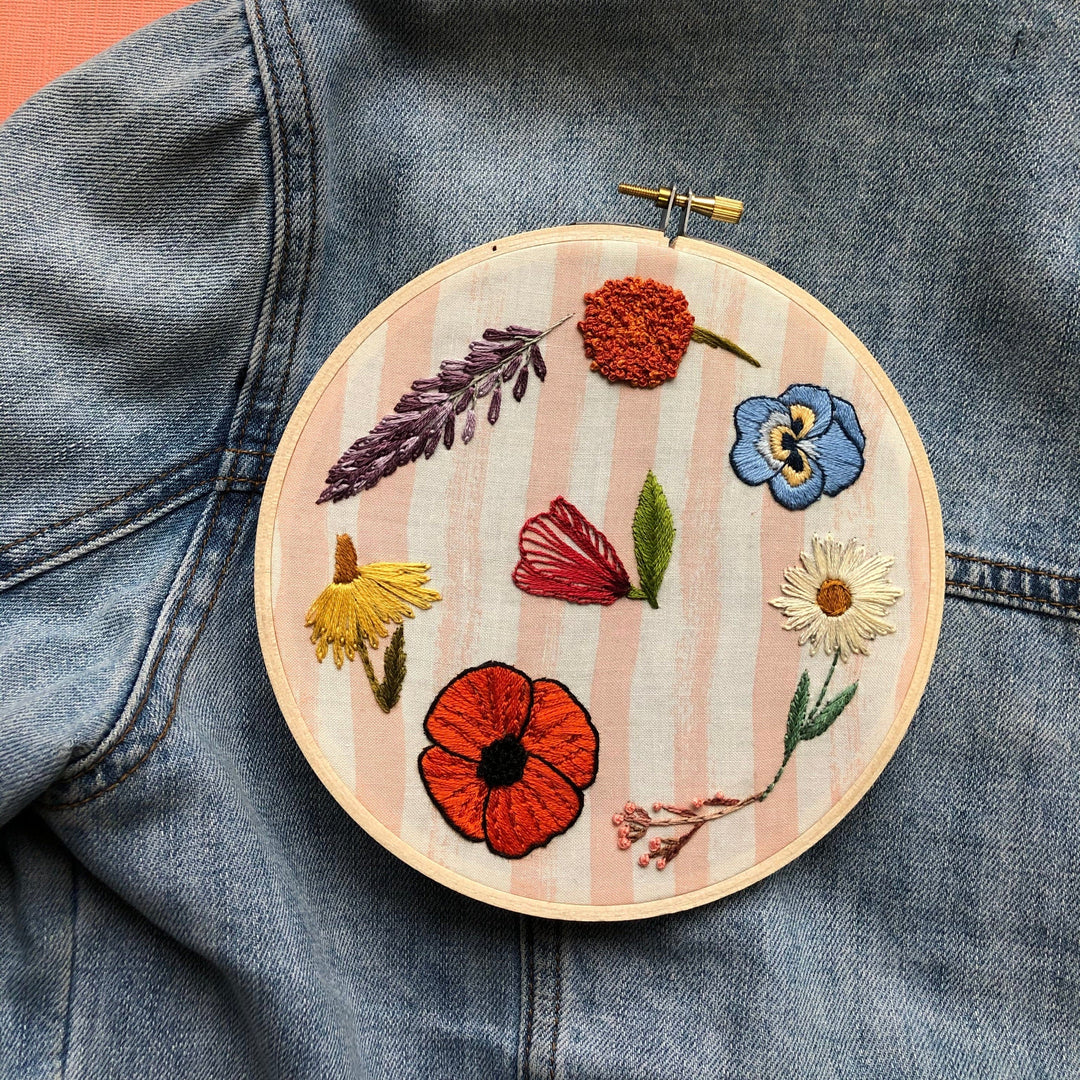 Paper Luxe Workshop Kids Floral Embroidery Workshop - Saturday, 8/16/25