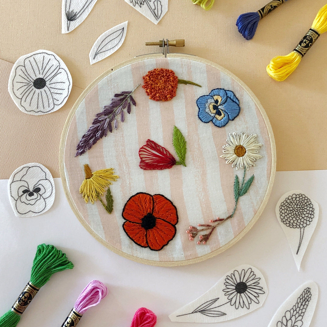 Paper Luxe Workshop Kids Floral Embroidery Workshop - Saturday, 8/16/25