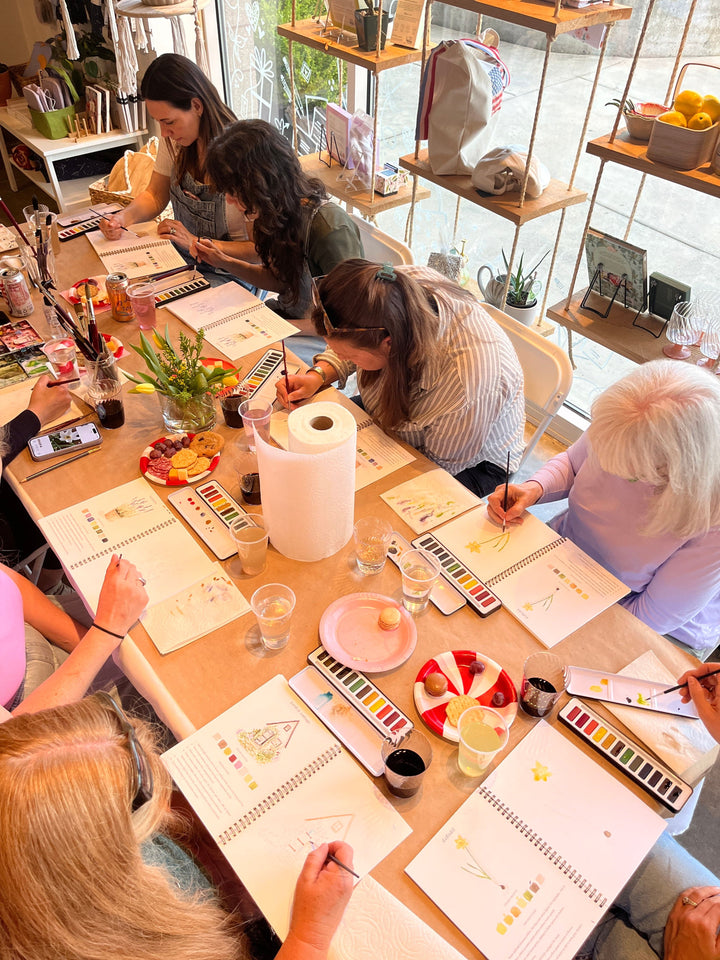 Paper Luxe Workshop Paint & Sip - Friday, 10/24/25