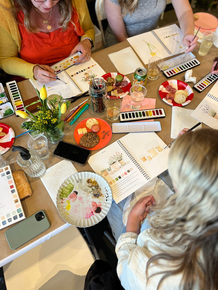 Paper Luxe Workshop Paint & Sip - Friday, 10/24/25
