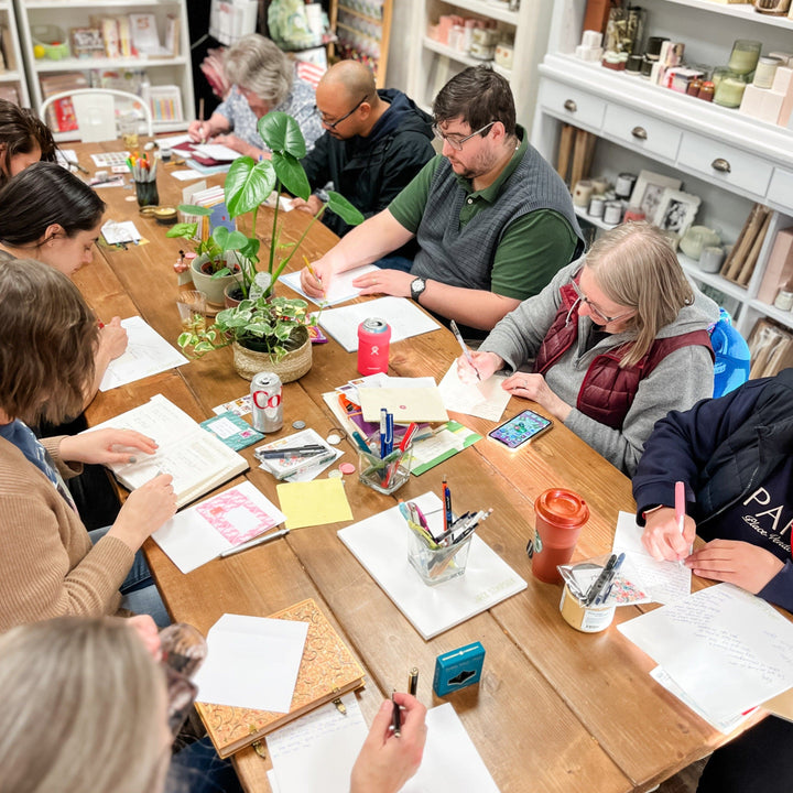 Paper Luxe Workshop Sip & Send Letter Writing Meetup - May 18th, 2024